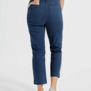 Everlane the Straight Leg Crop pants, size 2